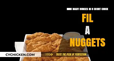 Chick-fil-A Nugget Size Guide: 8-Count Ounces Revealed