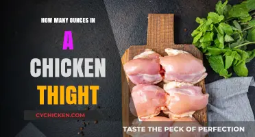 Chicken Thigh Weight Guide: Ounces per Thigh Explained