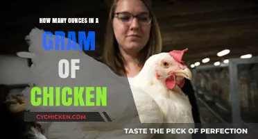 Chicken Weights: Ounces and Grams Explained