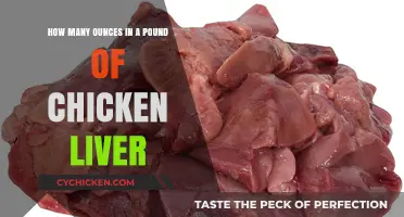 Chicken Liver Conundrum: Understanding Ounces and Pounds