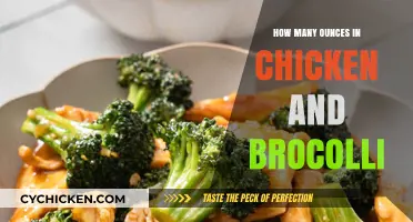 Chicken and Broccoli Serving Size: Ounces Explained Simply