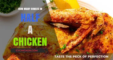 Half a Chicken Weight: Understanding Ounces in Poultry Portions