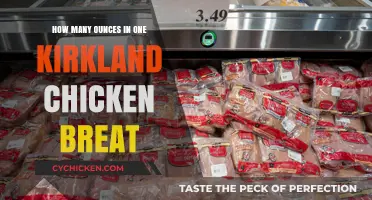 Kirkland Chicken Breasts: Ounces and Weight Explained