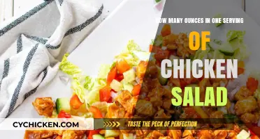 Delicious Measure: Understanding Serving Sizes in Chicken Salad
