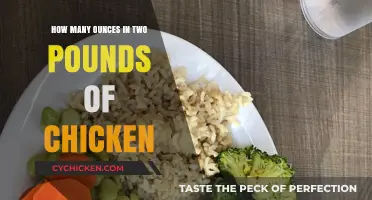 Chicken Portions: Ounces in Two Pounds