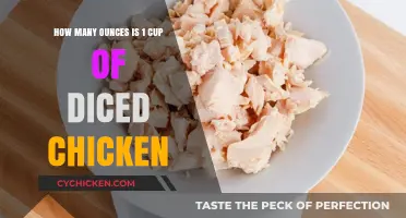 Measuring Chicken: How Many Ounces in a Cup?
