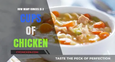 Converting Chicken Measurements: How Many Ounces in 2 Cups?