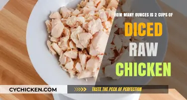 Measuring Chicken: Understanding Cup-to-Ounce Ratios