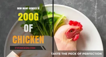 Converting 200g of Chicken to Ounces: A Quick Kitchen Guide