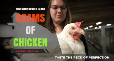 Converting Chicken Measurements: Grams to Ounces