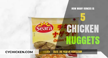 Unveiling the Weight: How Many Ounces in 5 Chicken Nuggets?