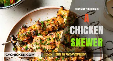 Chicken Skewer Portions: Understanding Ounces in Your Favorite Appetizer