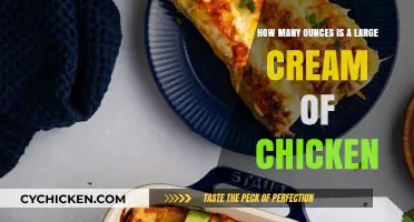 Delicious Cream of Chicken: How Many Ounces Make a Large Serving?