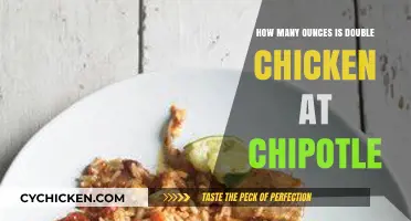 Chipotle's Double Chicken: How Many Ounces?