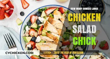 Savor the Flavor: Chick-fil-A's Large Chicken Salad Delight