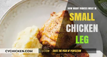 Meat Measurements: Small Chicken Legs' Ounces Revealed