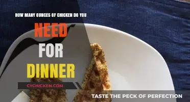 Chicken Dinner: How Many Ounces Do You Need?
