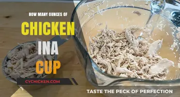 Measuring Chicken: How Many Ounces Fit in a Standard Cup?