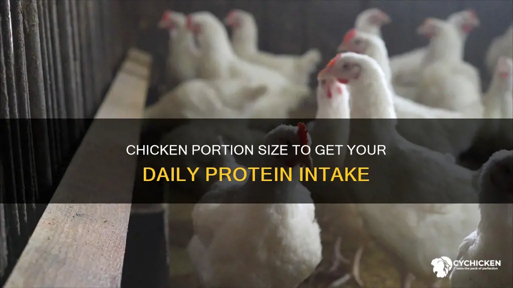 how many ounces of chicken is 45 grams of protein