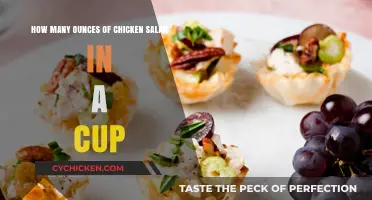 Measuring Up: The Surprising Amount of Chicken Salad in a Cup