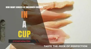 Measuring Chicken: How Many Ounces in a Cup?