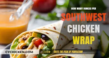 Southwest Chicken Wrap: Unveiling the Perfect Ounce Measurement Guide