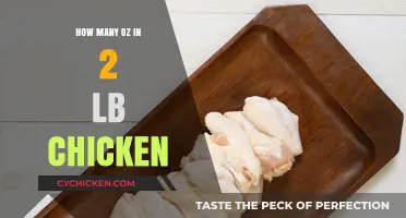 Converting Chicken Weight: How Many Ounces in 2 Pounds?