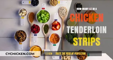 Tasty Tenderloin Strips: How Many Oz Per Serving?