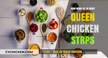 Dairy Queen Chicken Strips: How Many Ounces?