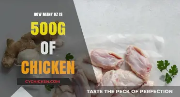 Converting 500g of Chicken to Ounces: A Simple Guide