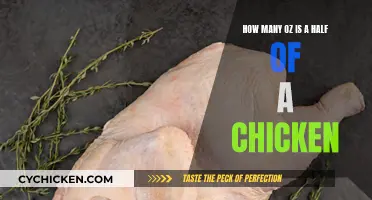 Chicken Portioning: Half a Chicken, How Many Ounces?