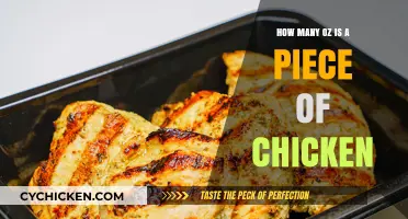 Understanding Chicken Portions: How Many Ounces in a Piece?