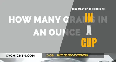 Measuring Chicken: How Many Ounces for a Cup?