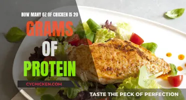 Chicken Protein Power: 20 Grams, How Much?