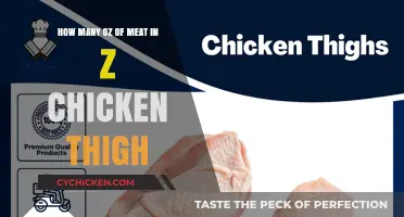 Chicken Thigh Weight: How Many Ounces in a Thigh?