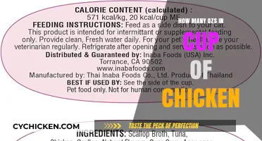 Measuring Chicken: How Many Ounces in a Cup?