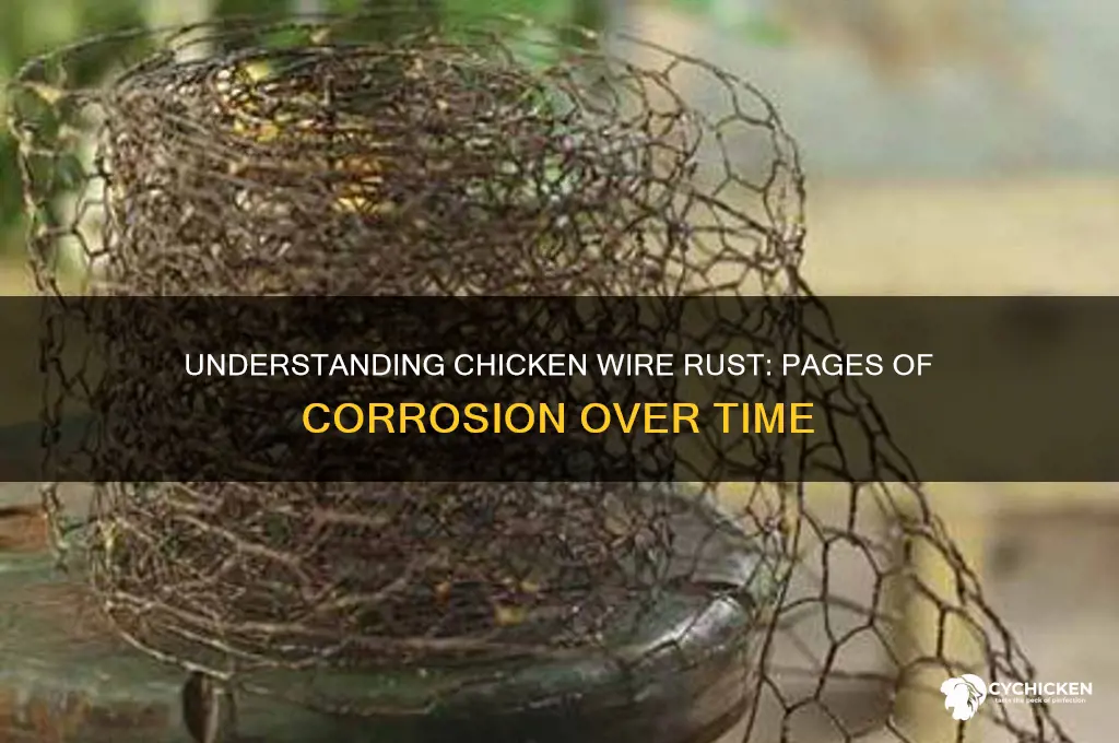 how many pages does chicken wire rust