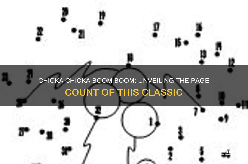 how many pages is chicka chicka boom boom
