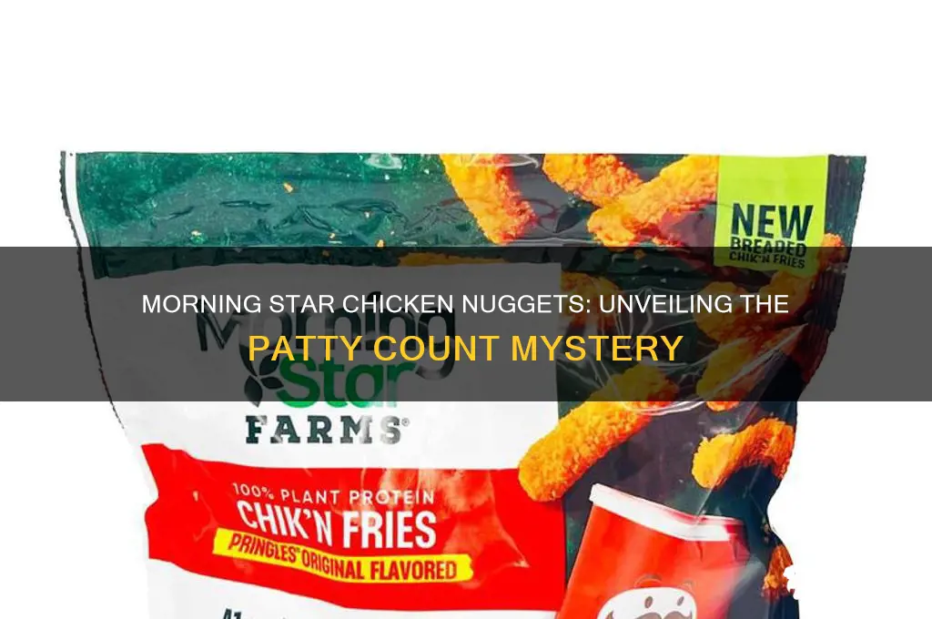 how many patties in morning star chicken nuggets