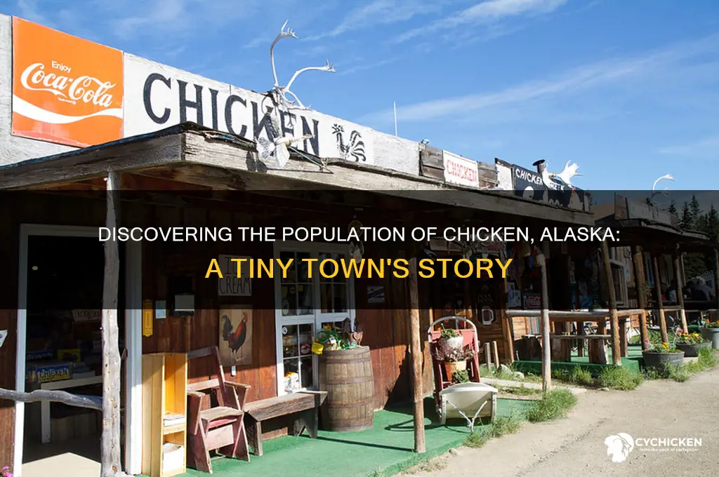 how many people live in chicken alaska