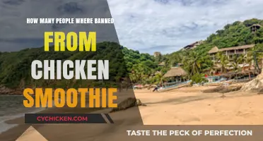 Chicken Smoothie Bans: Uncovering the Number of Users Removed