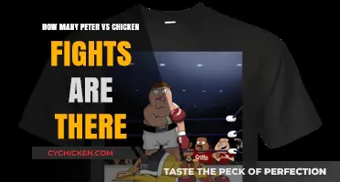 Peter vs. Chicken Fights: Counting the Hilarious Battles in Family Guy