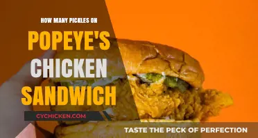 Popeye's Chicken Sandwich Pickle Count: Unveiling the Tangy Topping Mystery