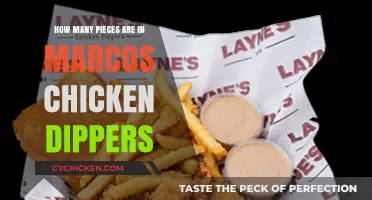 Discover the Exact Count of Marco's Chicken Dippers Pieces