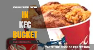 KFC Bucket Breakdown: How Many Chicken Pieces Are Inside?