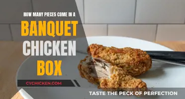 Banquet Chicken Box: How Many Pieces Can You Expect?