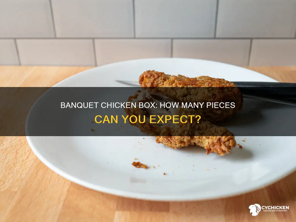 how many pieces come in a banquet chicken box