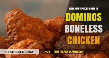 Discover the Count: Domino's Boneless Chicken Pieces Revealed