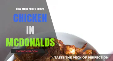 McDonald's Crispy Chicken Pieces Count: A Tasty Breakdown