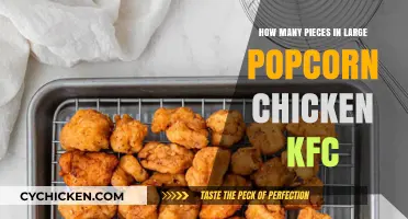 KFC Large Popcorn Chicken: Unveiling the Piece Count Mystery